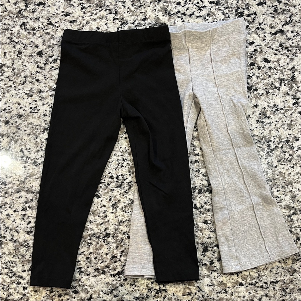 H&M Kids Leggings in Black and Gray